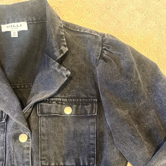 Gilli Roxy Denim Dress - Picture 4 of 5